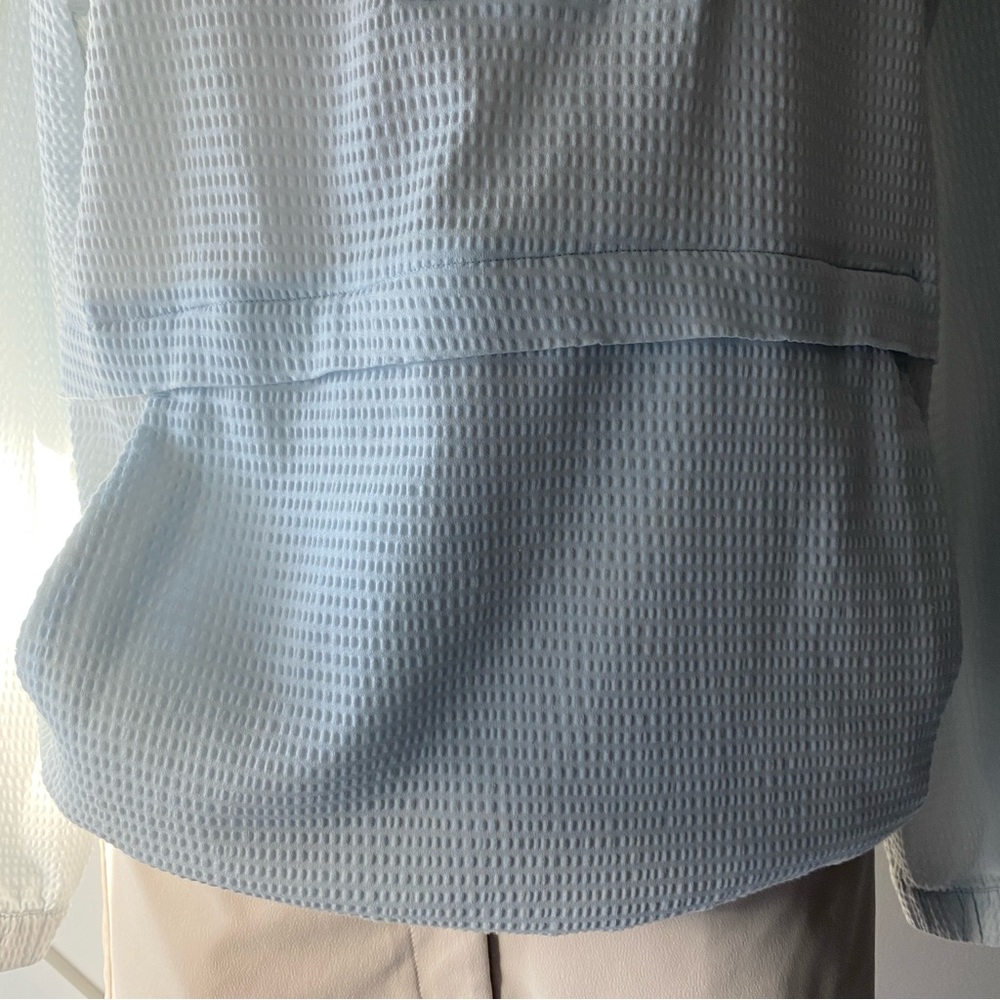 Lululemon Pack Light Pullover Jacket Light Blue -… - image 6